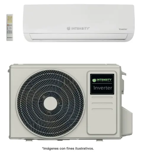 [MSHWIS612KC-3] MINISPLIT INVERTER WIFI DE 1 TONELADA, FRIO CALOR, R-410A, VOLTAJE 220V-1F-60HZ, MARCA INTENSITY.
